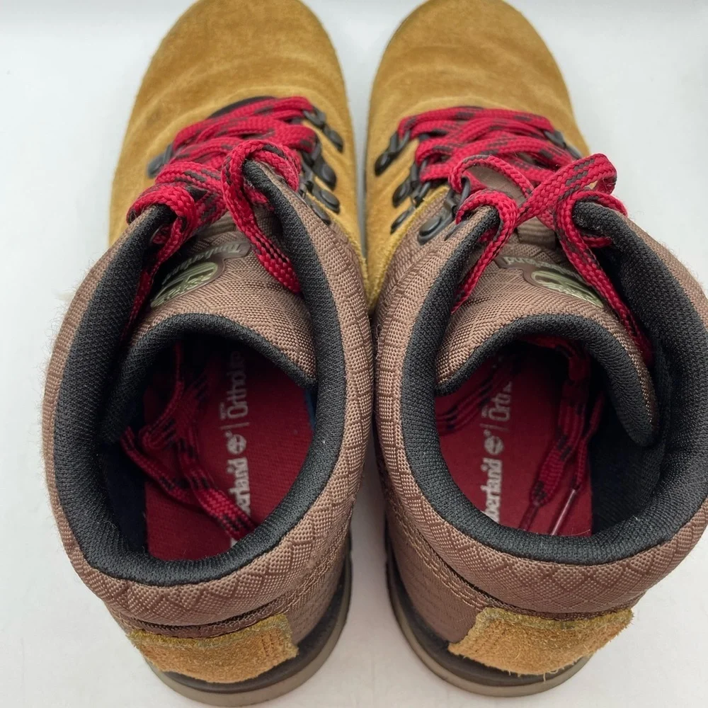 Timberland boys suede Brown boots size 4 youth